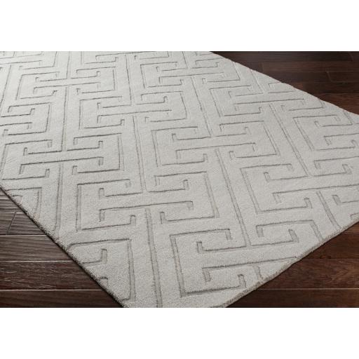 Surya Mystique M-5455 Light Gray 3'3" x 5'3" Rug