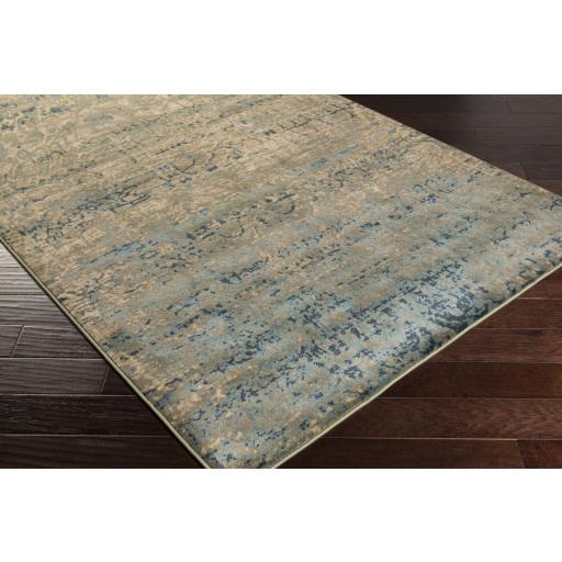 Surya Napa NAP-1012 Black Charcoal 1'10" x 2'11" Rug