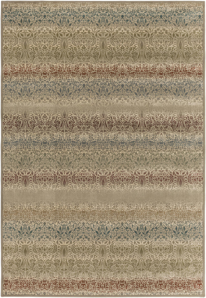 Surya Napa NAP-1013 Brown Burgundy 8'10" x 12'9" Rug