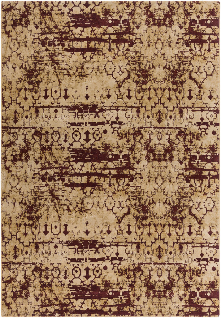 Surya Napa NAP-1028 Brown Burgundy 8'10" x 12'9" Rug