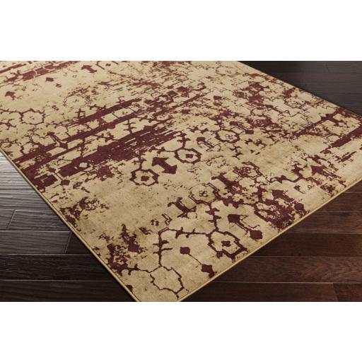 Surya Napa NAP-1028 Brown Burgundy 8'10" x 12'9" Rug