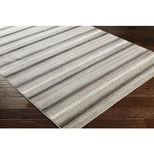 Surya Nepali NPI-2304 Black Cream 8'10" x 12'4" Rug