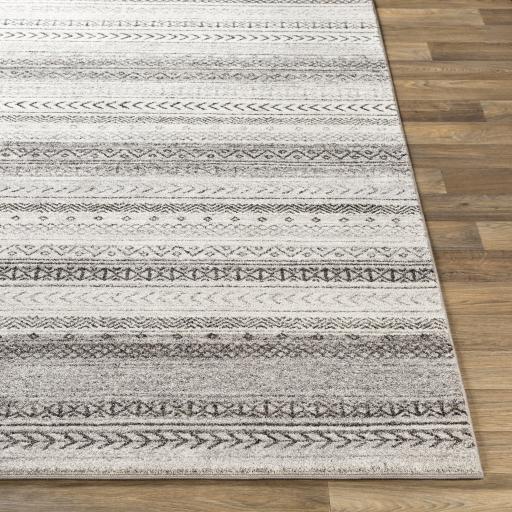 Surya Nepali NPI-2307 Black Cream 8'10" x 12'4" Rug