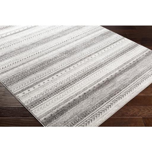 Surya Nepali NPI-2307 Black Cream 8'10" x 12'4" Rug