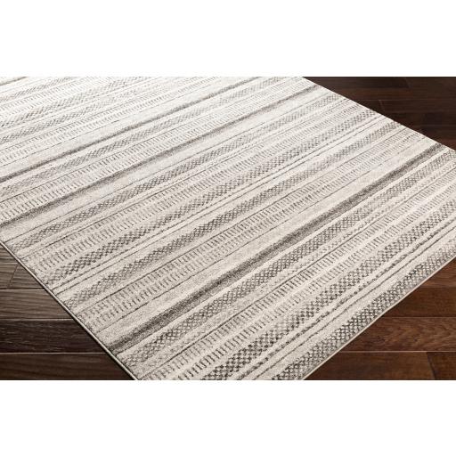 Surya Nepali NPI-2308 Black Cream 8'10" x 12'4" Rug