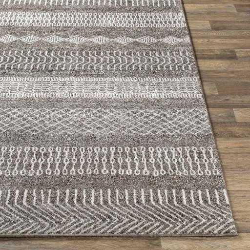 Surya Nepali NPI-2310 Black Cream 2' x 3' Rug