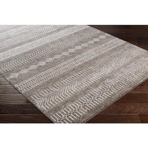 Surya Nepali NPI-2310 Black Cream 2' x 3' Rug