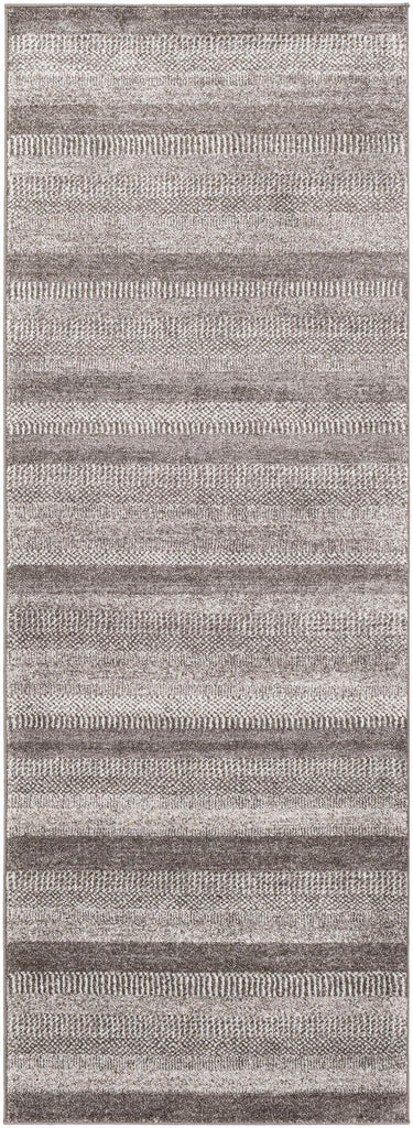 Surya Nepali NPI-2315 Cream Dark Brown 2'7" x 7'3" Rug