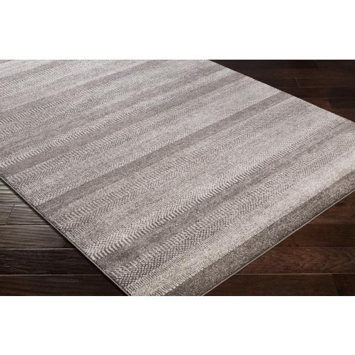 Surya Nepali NPI-2315 Cream Dark Brown 2'7" x 7'3" Rug