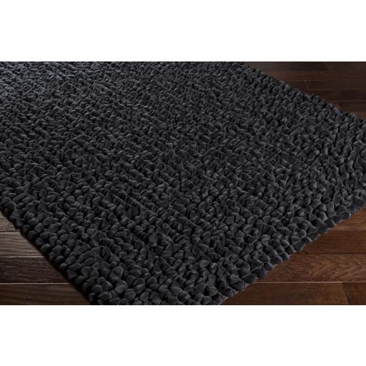 Surya Nestle NTL-8003 Black 2'6" x 8' Rug