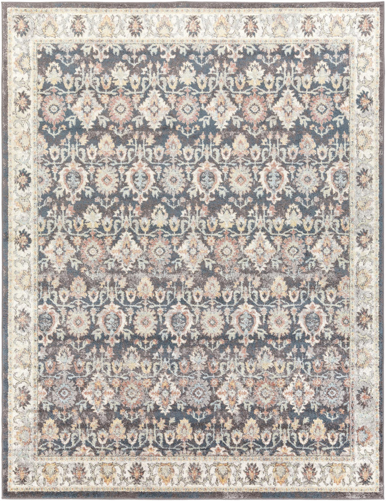 Surya New Mexico NWM-2316 Blue Brick Red 7'10" x 10'3" Rug