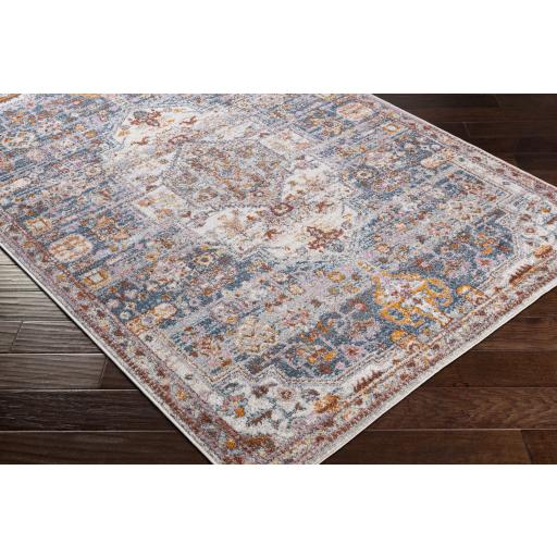 Surya New Mexico NWM-2342 Blue Brick Red 7'10" x 10'3" Rug