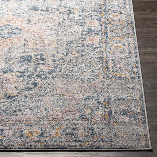 Surya New Mexico NWM-2343 Blue Burnt Orange 5'3" x 7'3" Rug