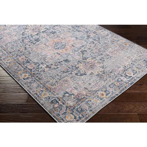 Surya New Mexico NWM-2343 Blue Burnt Orange 5'3" x 7'3" Rug