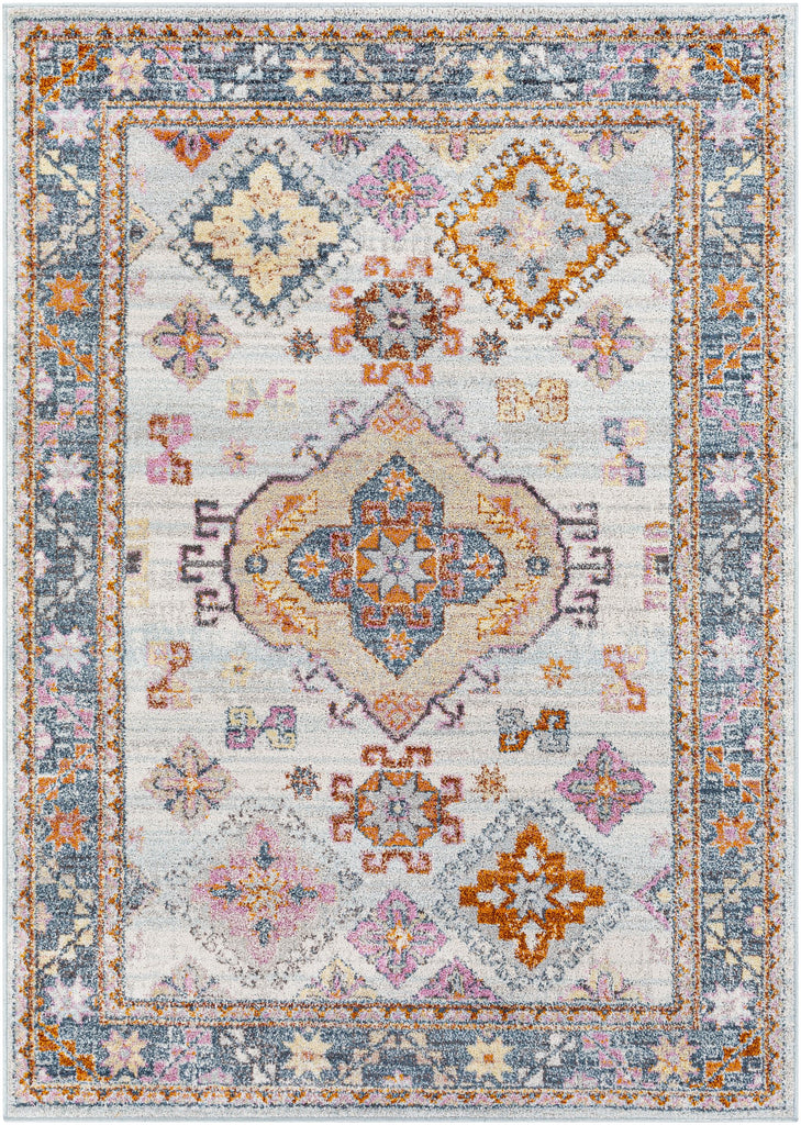 Surya New Mexico NWM-2349 Blue Brick Red 7'10" x 10'3" Rug