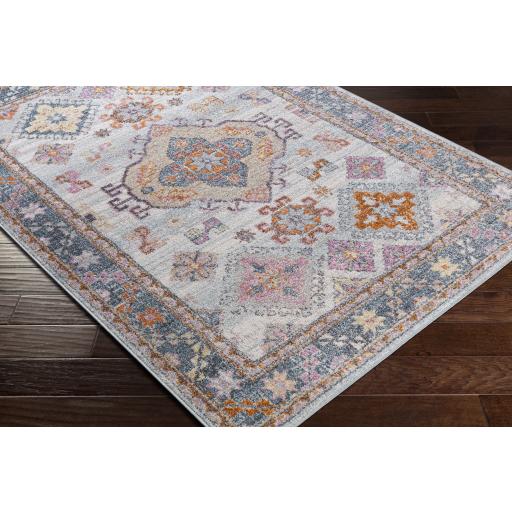 Surya New Mexico NWM-2349 Blue Brick Red 7'10" x 10'3" Rug