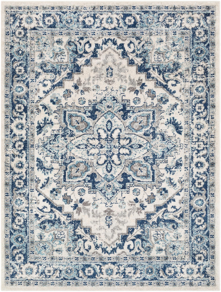 Surya Norwich NWC-2301 Aqua Charcoal 8'10" x 12' Rug