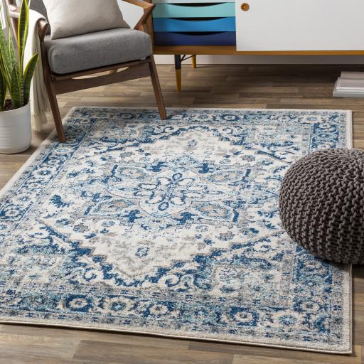 Surya Norwich NWC-2301 Aqua Charcoal 8'10" x 12' Rug