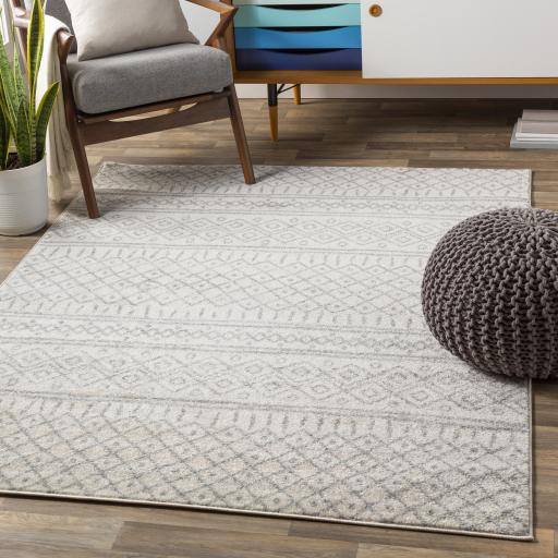 Surya Norwich NWC-2303 Cream Medium Gray 7'10" x 10'3" Rug