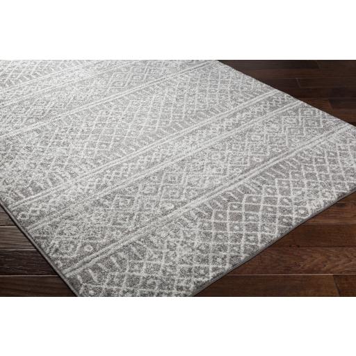 Surya Norwich NWC-2304 Charcoal Cream 7'10" x 10'3" Rug