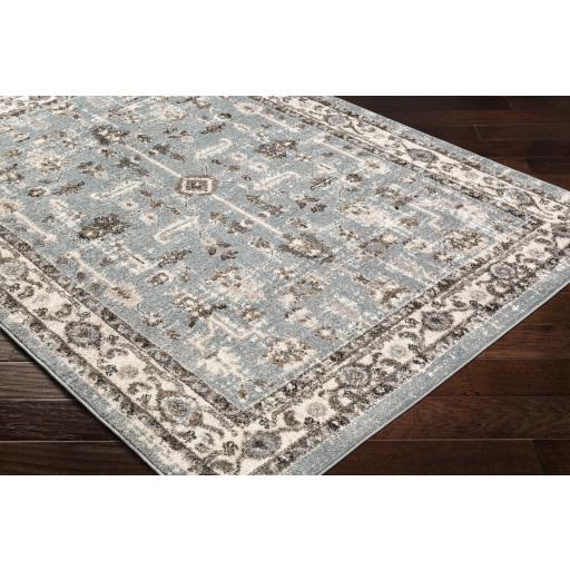 Surya Norwich NWC-2315 Black Charcoal 5'3" x 7'3" Rug