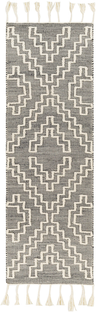 Surya Norwood NWD-2301 Charcoal Cream 8' x 10' Rug