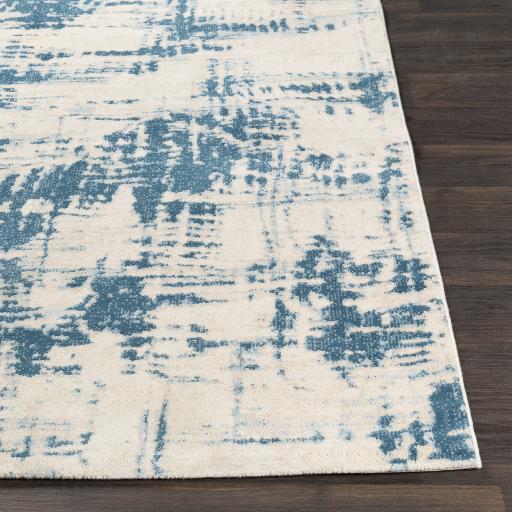 Surya Notting Hill NHL-2302 Beige Deep Teal 2' x 2'11" Rug