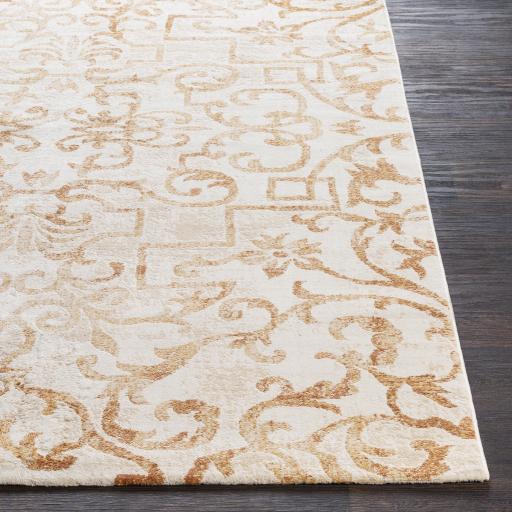 Surya Notting Hill NHL-2305 Beige Burnt Orange 2' x 2'11" Rug