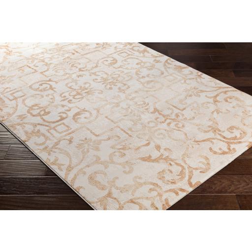 Surya Notting Hill NHL-2305 Beige Burnt Orange 2' x 2'11" Rug