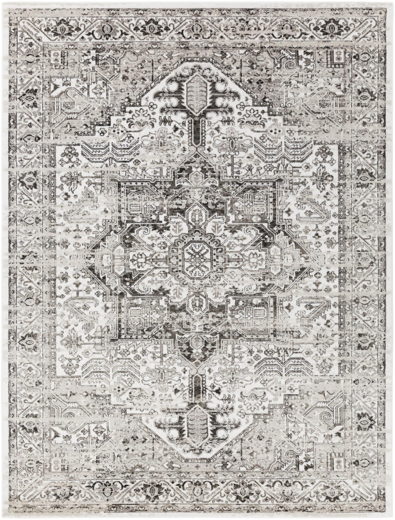 Surya Nova NVA-3041 Black Gray 2'2" x 2'11" Rug