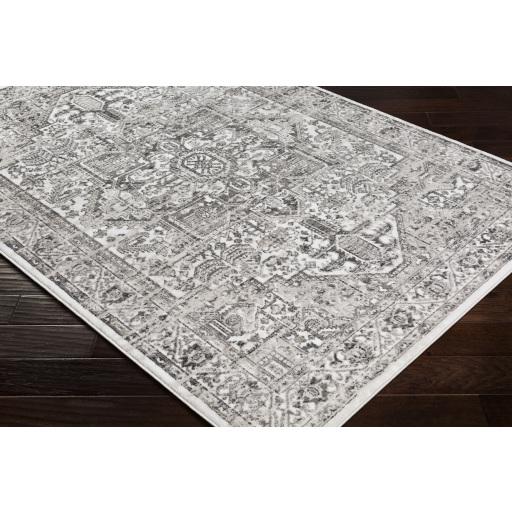 Surya Nova NVA-3041 Black Gray 2'2" x 2'11" Rug