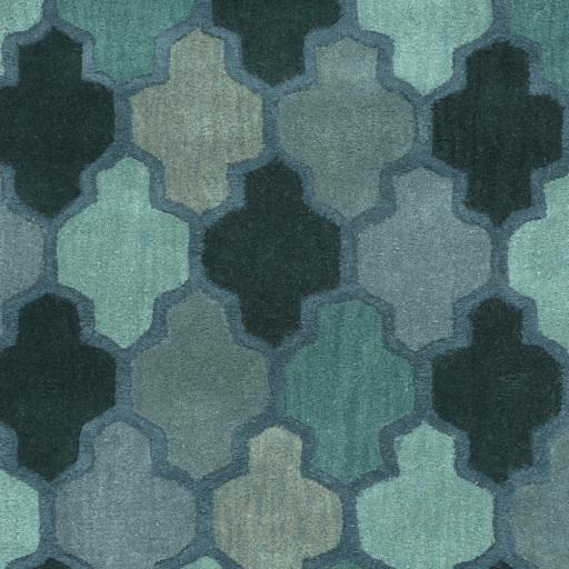 Surya Oasis OAS-1102 Dark Green Deep Teal 9' x 13' Rug