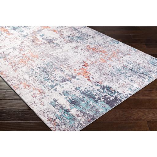 Surya Olivia OLV-2314 Black Blue 3'6" x 5'6" Rug