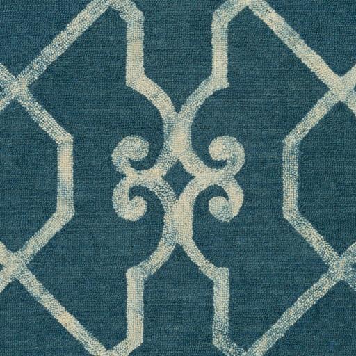 Surya Organic AWOG-2281 Aqua Teal 9' x 13' Rug