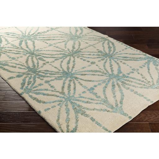 Surya Orinocco OOC-1000 Aqua Brown 2' x 3' Rug