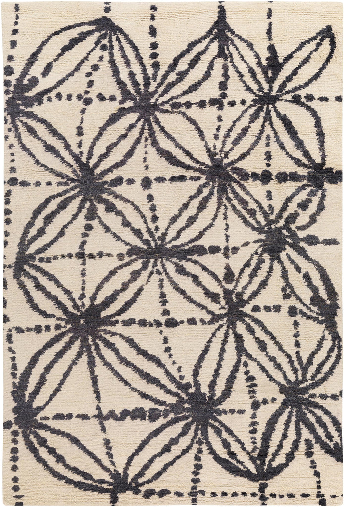 Surya Orinocco OOC-1001 Black Ivory 2' x 3' Rug