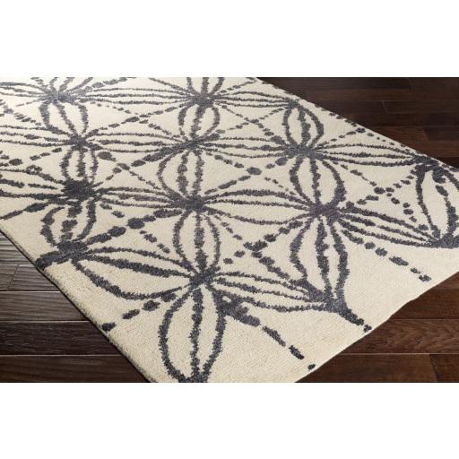 Surya Orinocco OOC-1001 Black Ivory 2' x 3' Rug