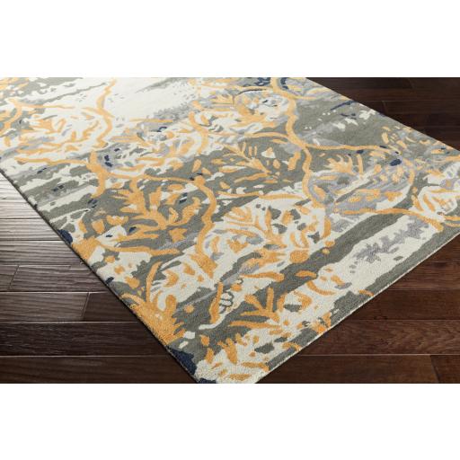 Surya Pacific AWPC-2287 Charcoal Medium Gray 9' x 13' Rug