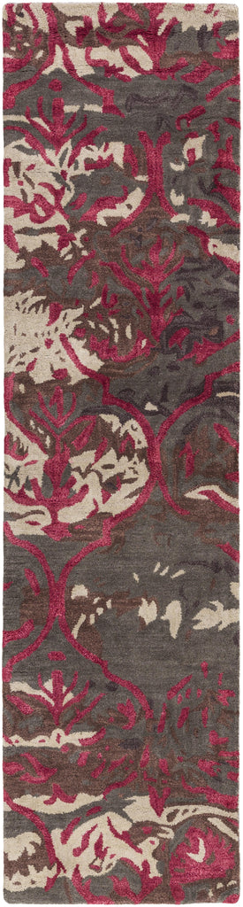 Surya Pacific AWPC-2289 Burgundy Charcoal 9' x 13' Rug