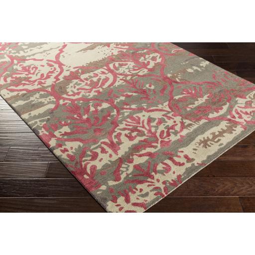 Surya Pacific AWPC-2289 Burgundy Charcoal 9' x 13' Rug