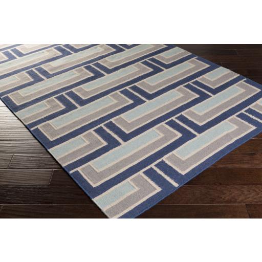 Surya Paddington PDG-2003 Gray Ice Blue 2' x 3' Rug