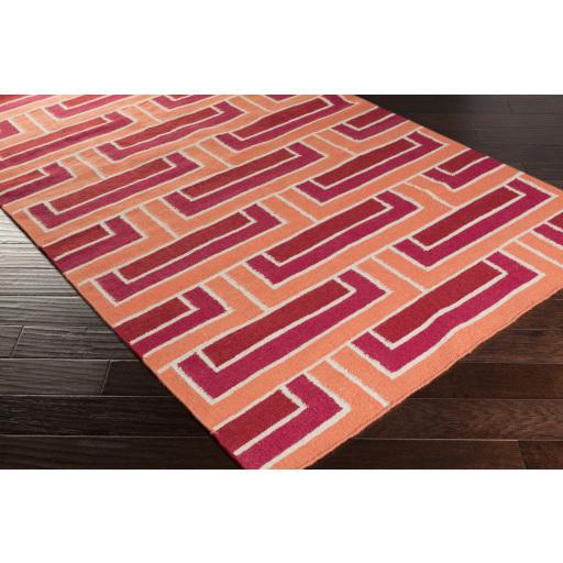 Surya Paddington PDG-2006 Burgundy Light Beige 2' x 3' Rug