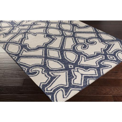 Surya Paddington PDG-2009 Dark Blue Light Gray 3'3" x 5'3" Rug