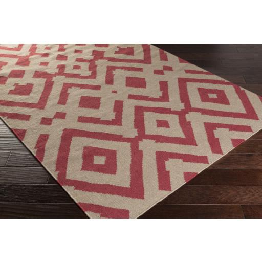 Surya Paddington PDG-2020 Burgundy Taupe 2' x 3' Rug