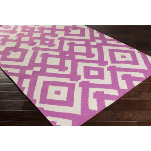 Surya Paddington PDG-2024 Ivory Magenta 2' x 3' Rug