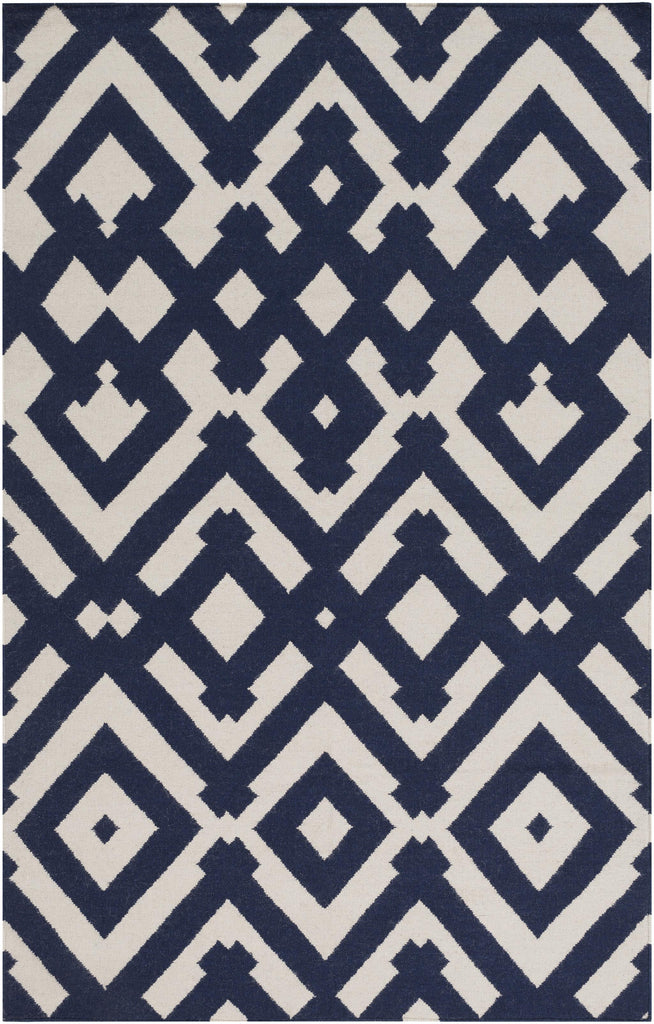 Surya Paddington PDG-2025 Light Beige Navy 2' x 3' Rug