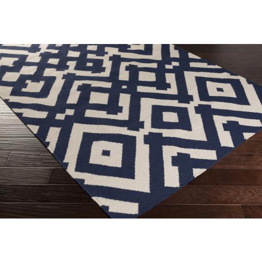 Surya Paddington PDG-2025 Light Beige Navy 2' x 3' Rug