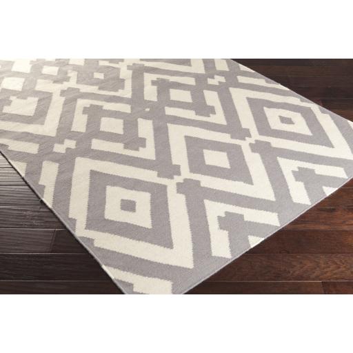 Surya Paddington PDG-2036 Charcoal Light Gray 2' x 3' Rug