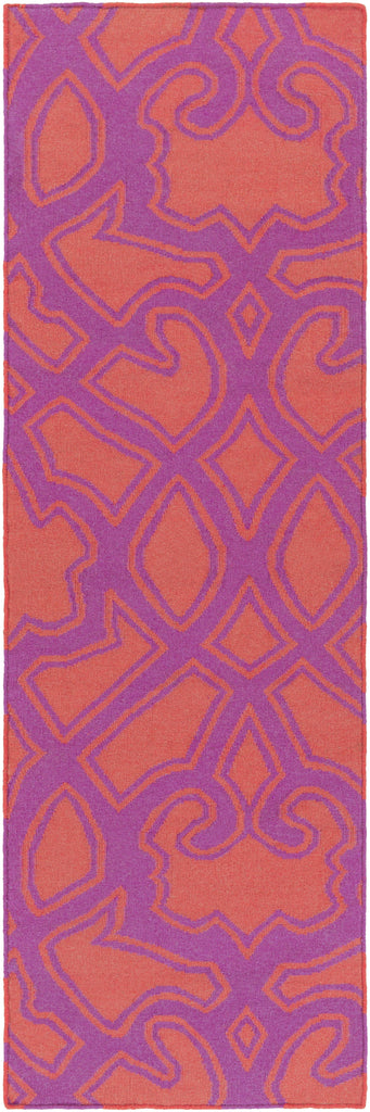 Surya Paddington PDG-2039 Brick Red Fuchsia 2' x 3' Rug