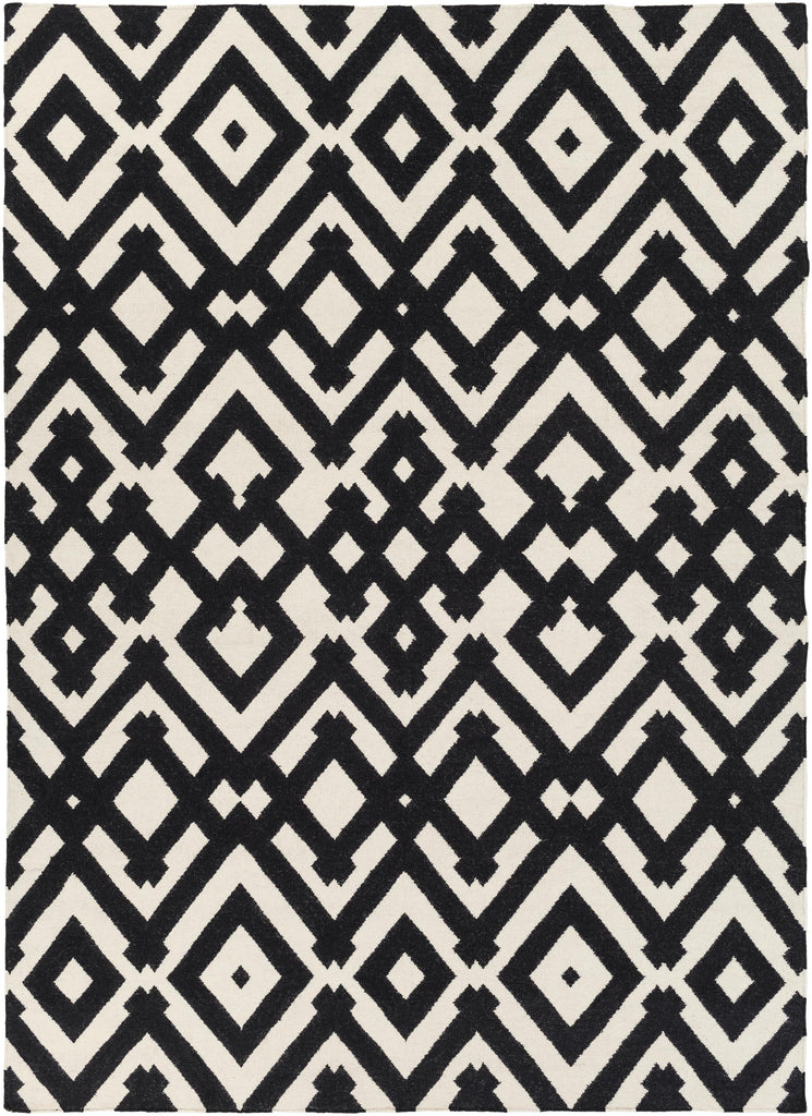 Surya Paddington PDG-2043 Black Light Beige 2' x 3' Rug